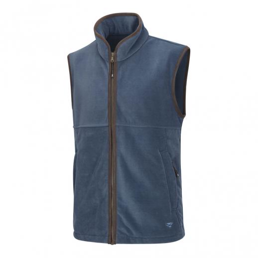 Hoggs Stenton Mens Fleece Gilet Slate 