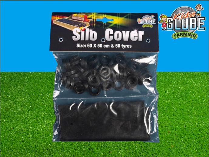  Globe Silo Cover with 50 Tyres