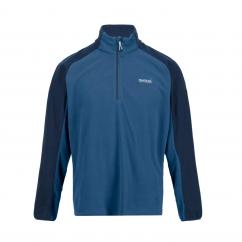 Regatta RMA505 Elson Mens Fleece Blue/Denim image