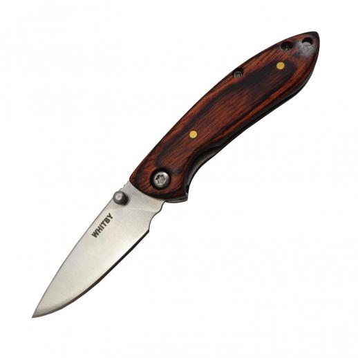  Whitby LK48 Pakkawood Locking Pocket Knife 