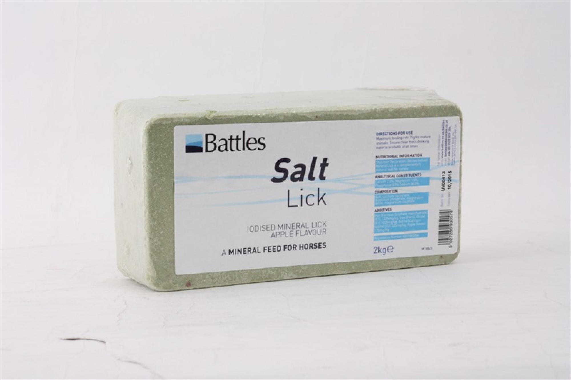 Buy Apple Iodised Salt Lick Block 2kg from Fane Valley Stores