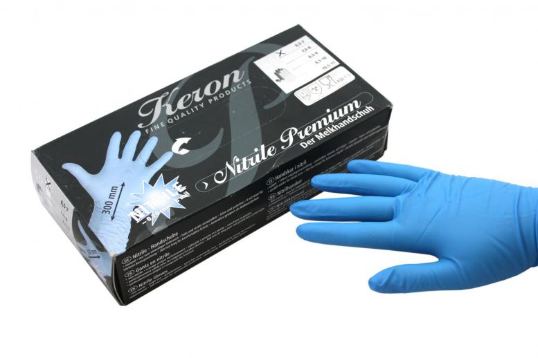  Keron Milkmaster Powder Free Nitrile Premium Gloves 
