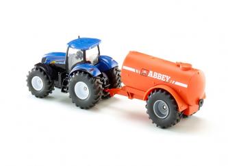 Siku New Holland with Abbey Tanker image