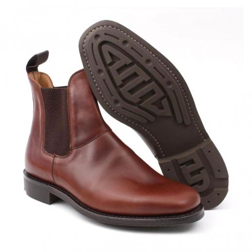  Joseph Cheaney Super Hampton Dressed Dealer Boot in Brown 