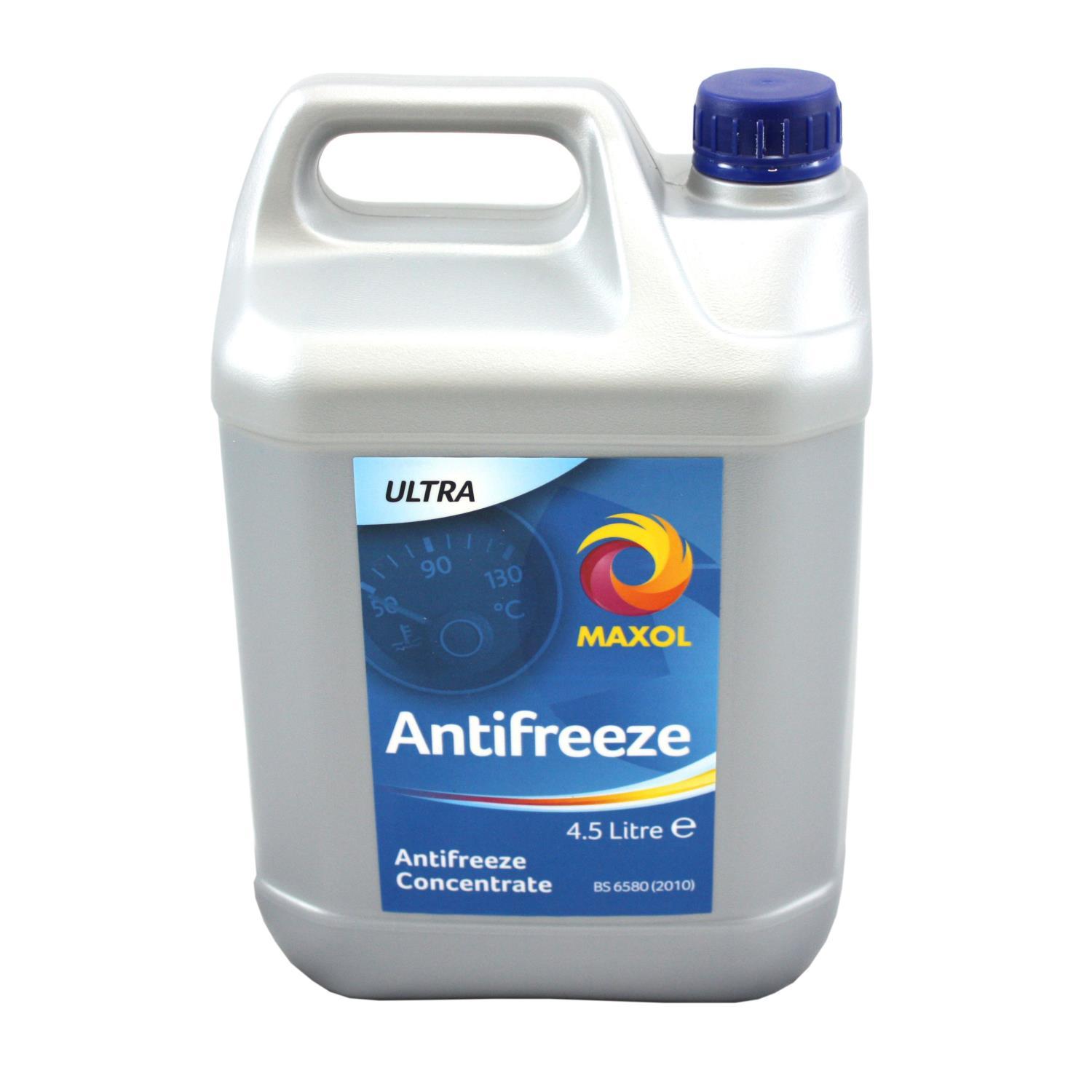 Buy Maxol Ultra Antifreeze Concentrate 4.5L from Fane Valley Stores