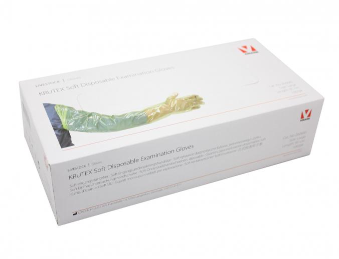  Krusse Krutex Green Soft Armlength Gloves 