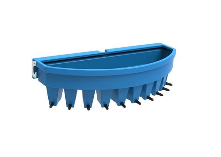  JFC GFC10 10 Compartment Calf Feeder with Starter Teats