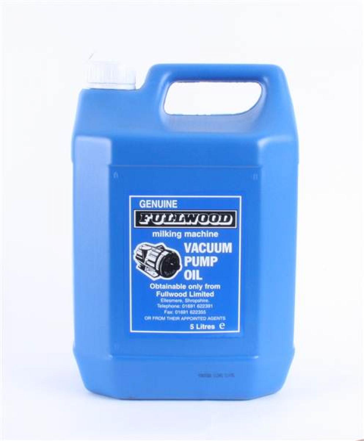 Buy Fullwood Vacuum Pump Oil 5L from Fane Valley Stores Agricultural