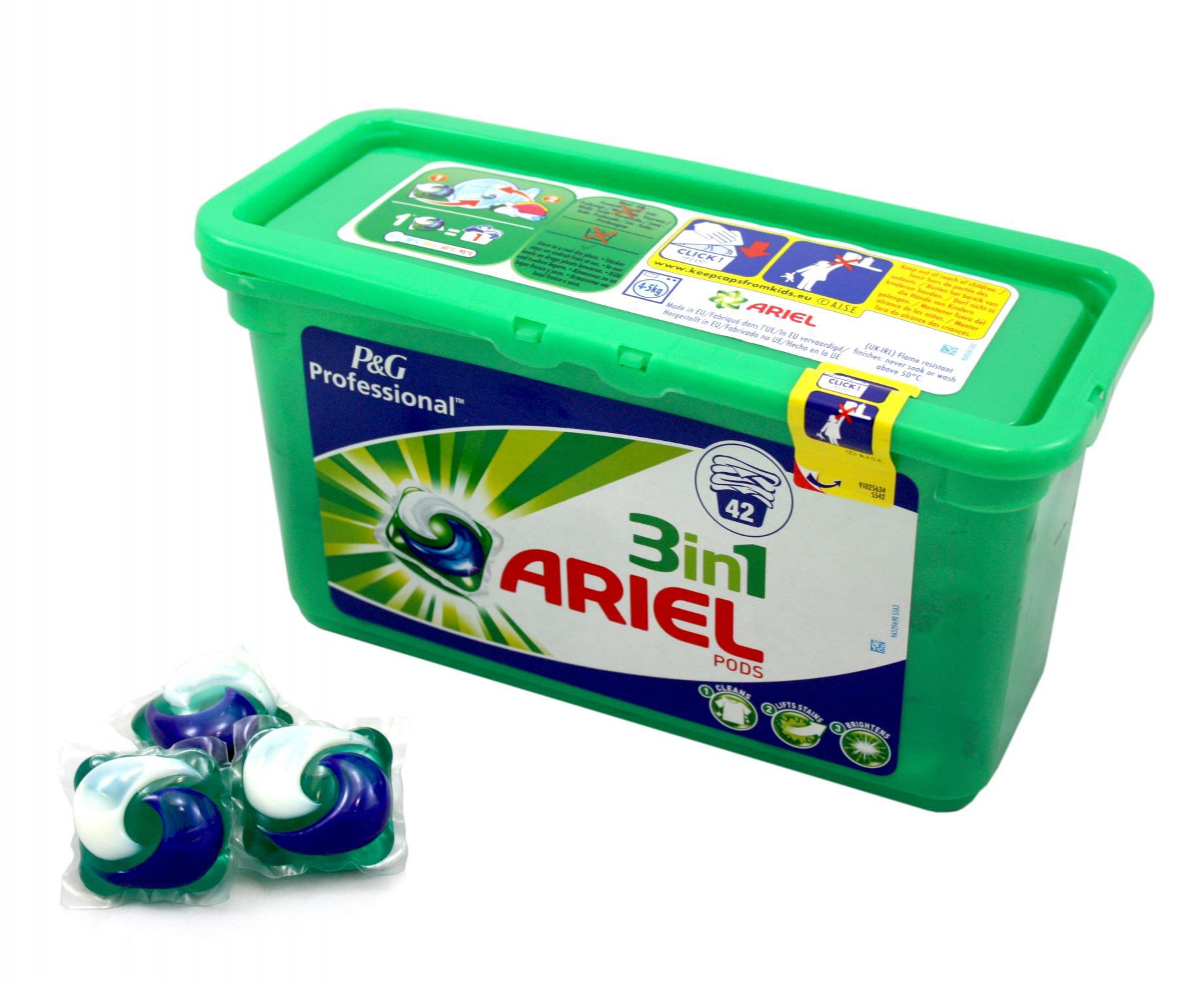 Buy Ariel 3-in 1 Liquid Pods (42 Washes) from Fane Valley Stores ...