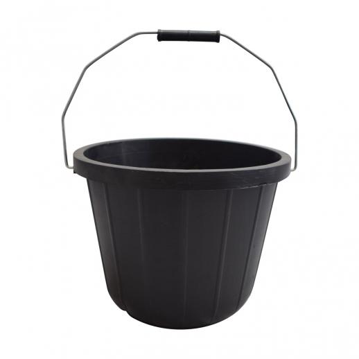  Medium Black Bucket 9L / 2 Gallon 