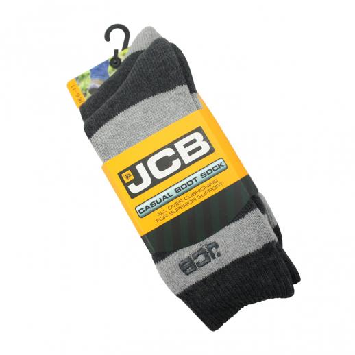  JCB Rugby Stripe Sock