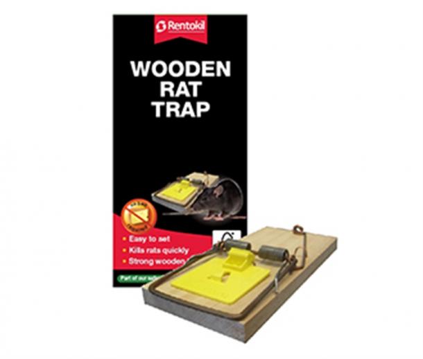  PWL01 Rentokil Wooden Mouse Trap