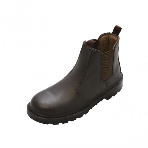  Hoggs Classic Dealer Safety Boot Brown 