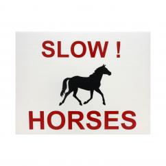 Sign - Slow! Horses image