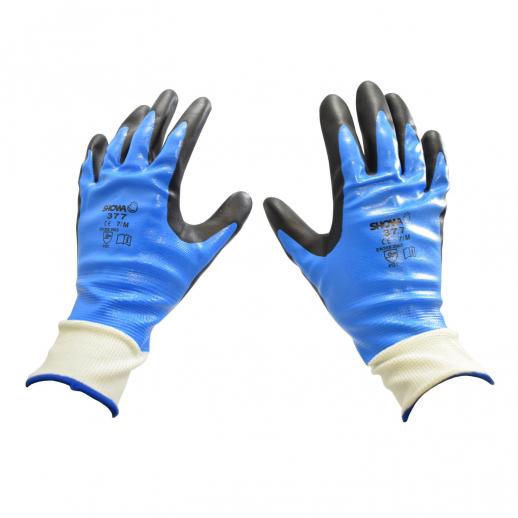  Showa Professional 377 Nitrile Foam Grip Gloves 