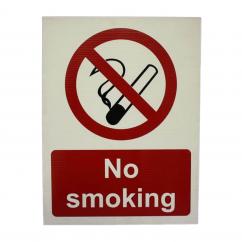 No Smoking Corriboard Sign - 400mm x 508mm image