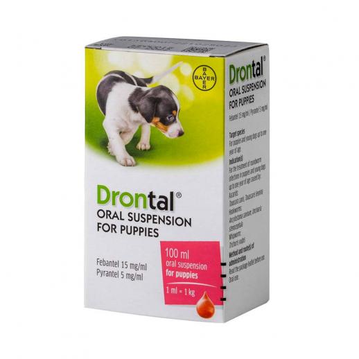  Drontal Puppy Suspension 100ml