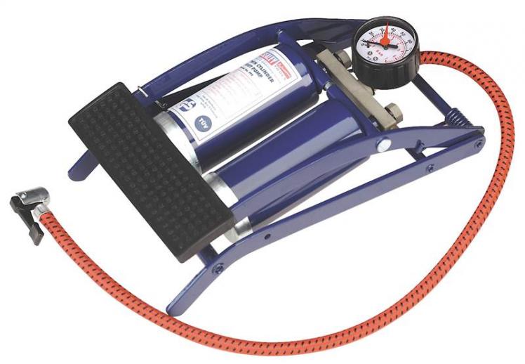  Sealey Footpump Twin Cylinder