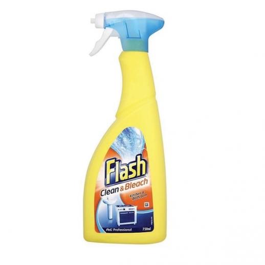 Buy Flash Clean and Bleach Kitchen & Bathroom 750mls from Fane Valley