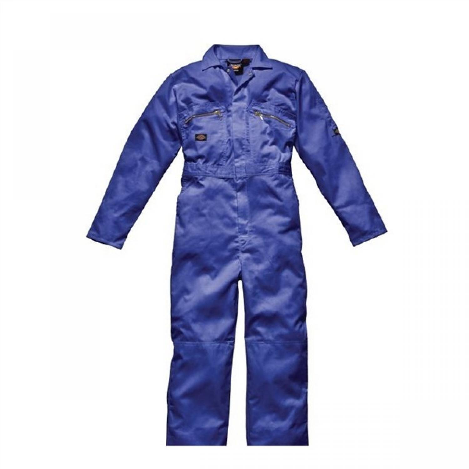 dickies zip front boiler suit