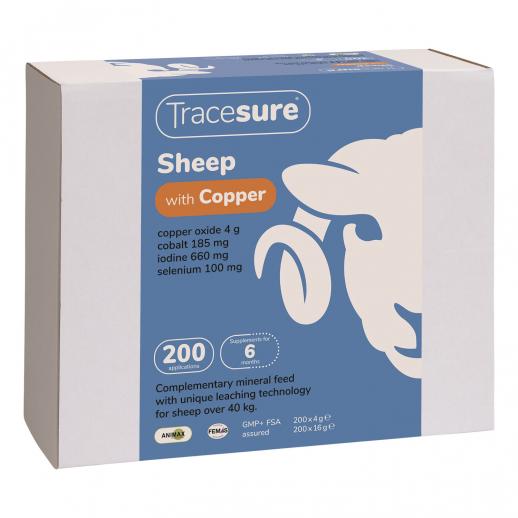  Animax Tracesure Sheep with Copper 200 Pack