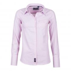 Rydale Matilda Ladies Long Sleeve Stripe Shirt Pink image
