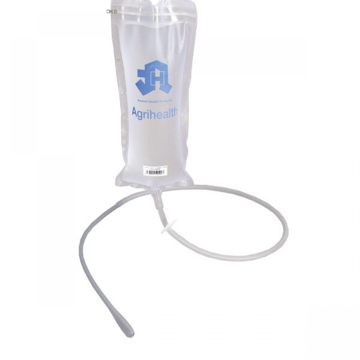 NETTEX CALF FEEDER BAG CALF COLOSTRUM FEED BAG WITH STOMACH TUBE 2.5 LITRE 