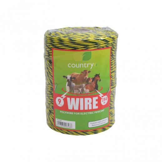  Country 9 Strand Electric Fence Poly Wire 