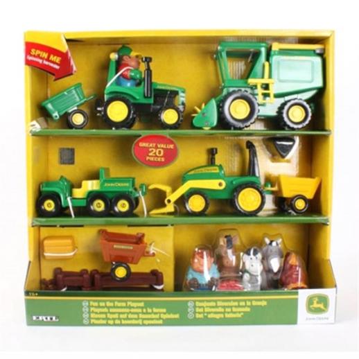  Britains John Deere 20 Piece Farm Toy Play Set 
