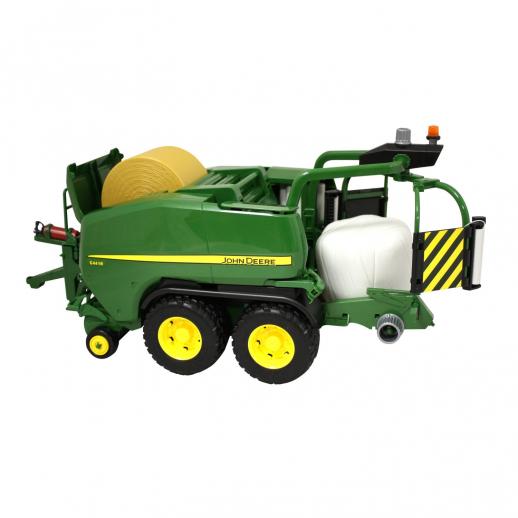  Bruder 2032 John Deere Round Baler and Wrapper