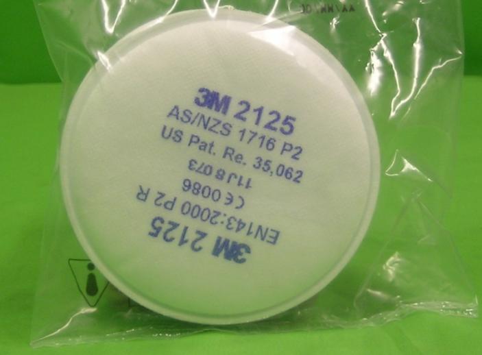  3M Particulate 2125 Mask Filters 