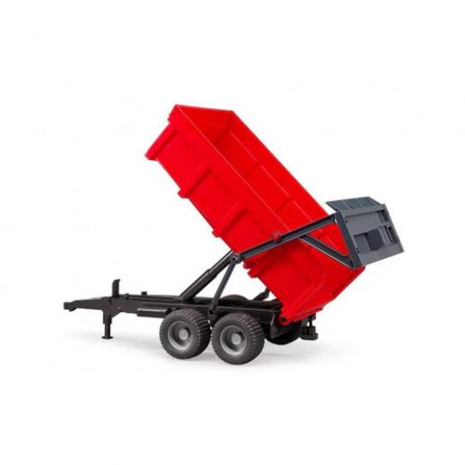  Bruder Red Tipping Trailer 1:16 