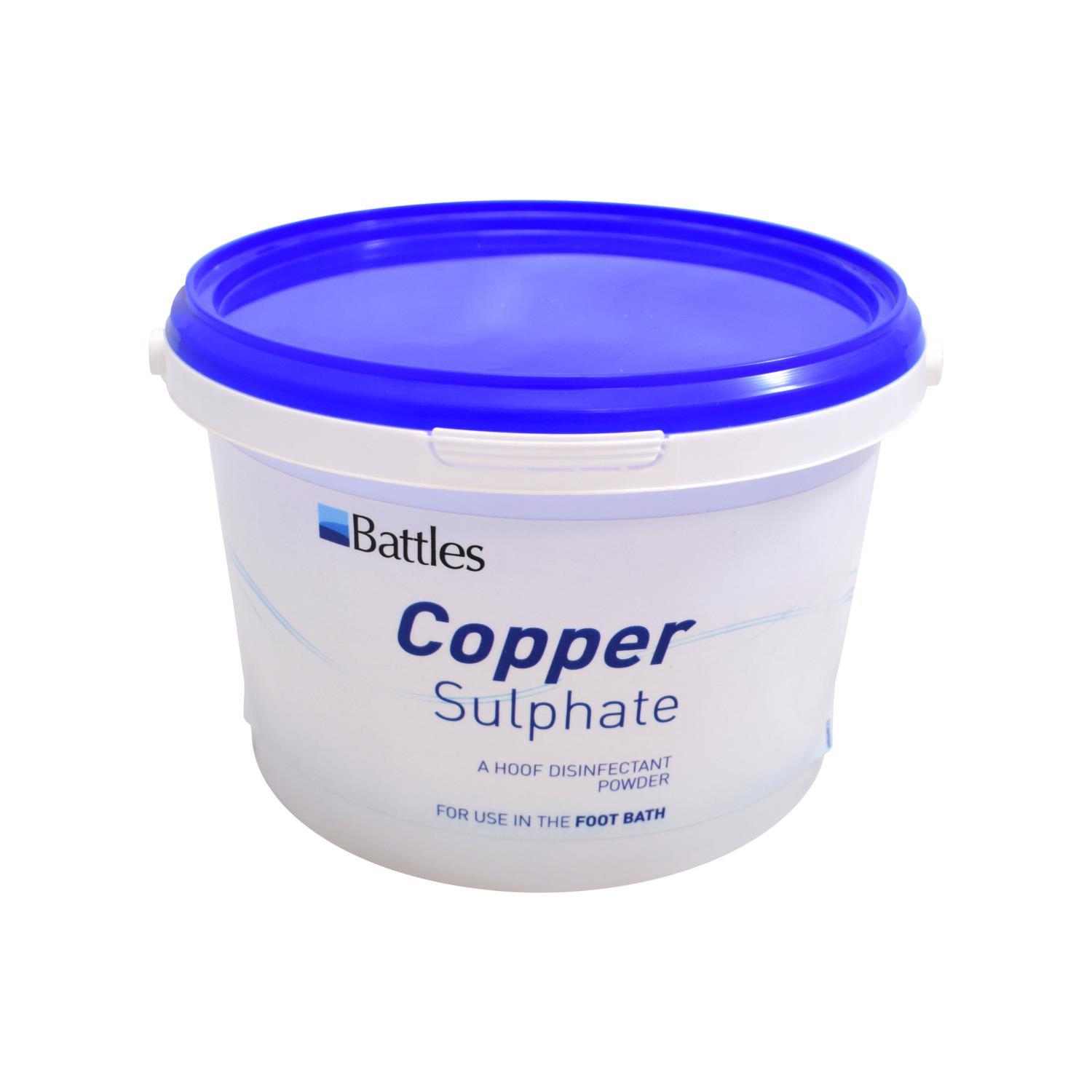 Buy Battles Copper Sulphate 3kg from Fane Valley Stores Agricultural