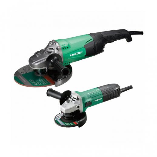  Hitachi/Hikoki 4.5" & 9" Grinder Set