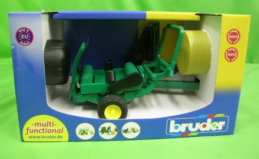  Bruder Round Bale Wrapper 1:16 