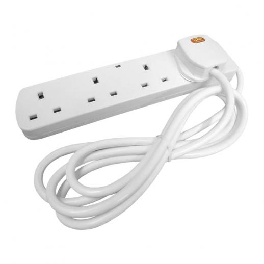 Buy Four Gang Extension Lead with 2m Lead from Fane Valley Stores Agricultural Supplies