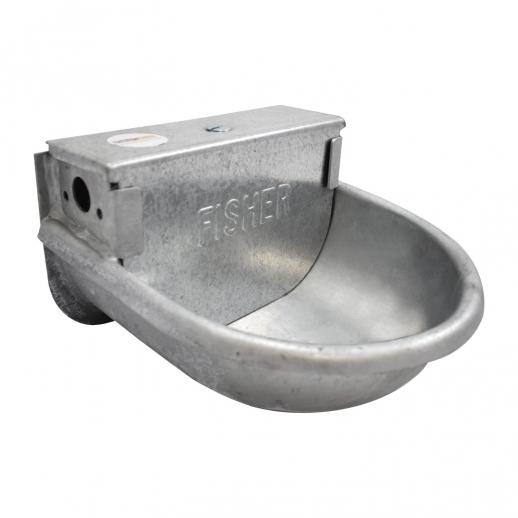  Fisher Alvin Round Galvanised Drinker Bowl 