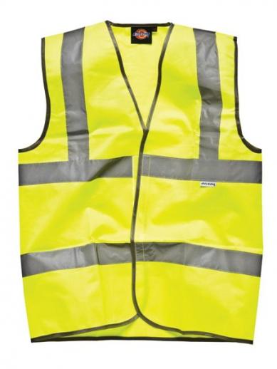  High Visibility Highway Waistcoat in Yellow 