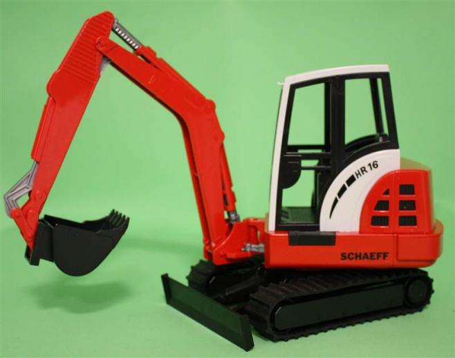  Bruder Schaeff HR16 Mini Excavator Digger 1:16 