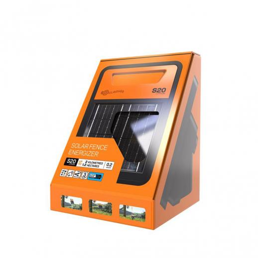 Gallagher Energizer Solar S20 Including Lithium Battery