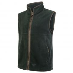 Hoggs Stenton Mens Fleece Gilet Pine Green  image