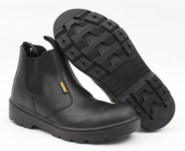 CAPPS Delta Plus Gusset Safety Boot in Black 