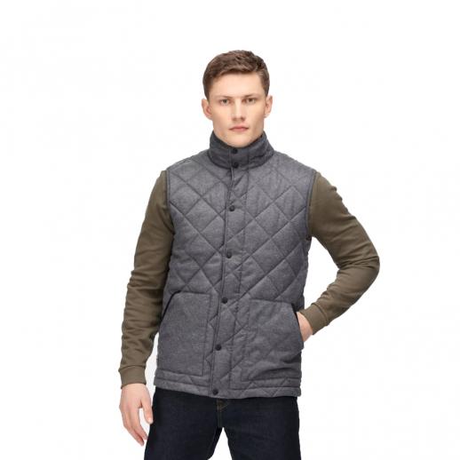  Regatta RMB106 Londyn Mens Quilted Bodywarmer Grey