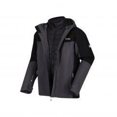 Regatta RMP314 Wentwood Mens Waterproof Jacket Grey  image