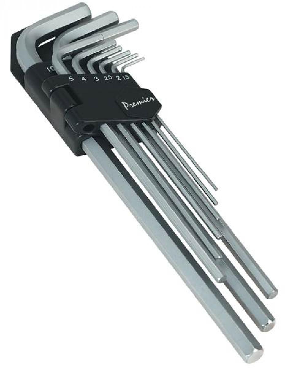 Buy Sealey AK7137 Extra Long Hex Key Set 9 Piece from Fane Valley