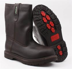 Hoggs Aquasafe Safety Rigger Boot in Brown  image