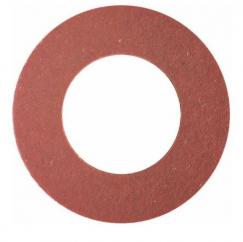 Replacement Flat Red Fibre Ball Valve Seat Washer  image