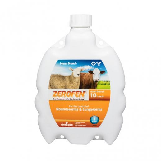  Zerofen 10% Sheep and Cattle Worm Drench 