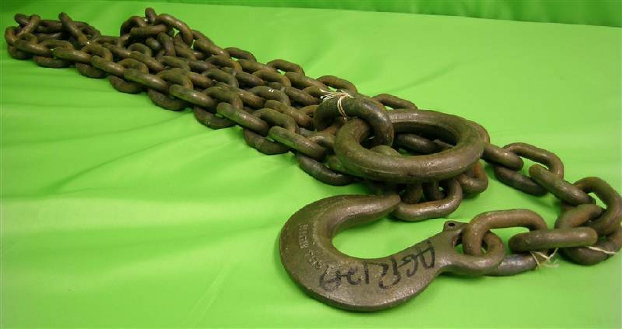 Buy Plated Steel Towing Chain 3/8