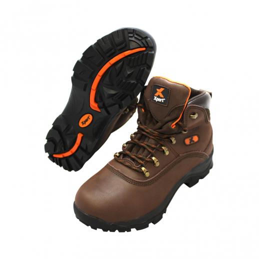  Xpert Rambler Non Safety Laced Boot Brown Size 6